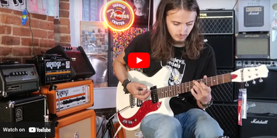 Dan Electro 59XT Vintage Cream Electric Guitar | Brothers Break Down