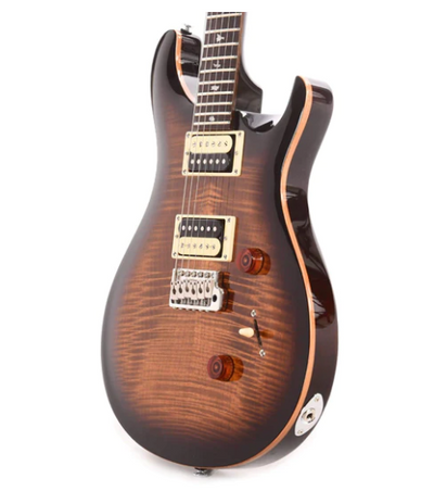 PRS SE Custom 24 Black Gold Sunburst