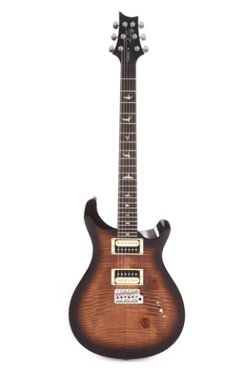 PRS SE Custom 24 Black Gold Sunburst