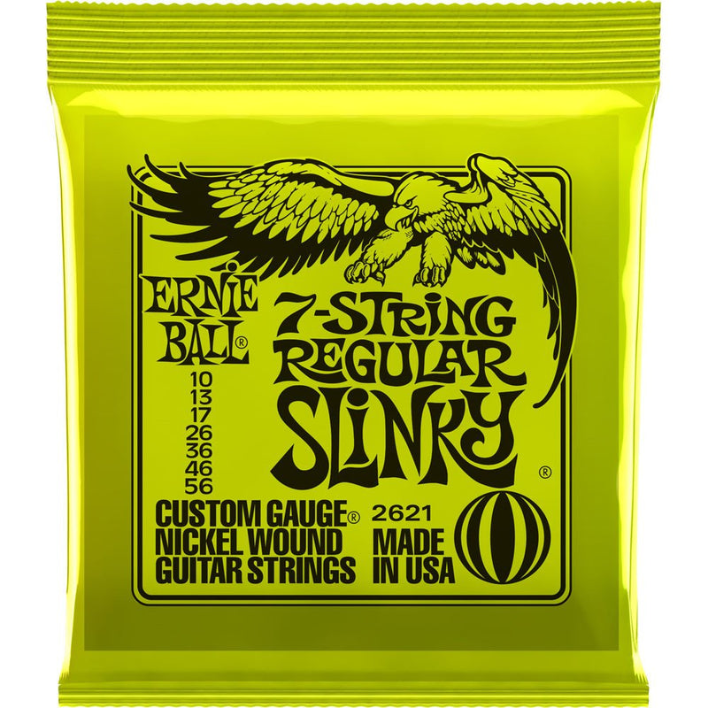 Ernie Ball Regular Slinky 7 String Electric Guitar Strings