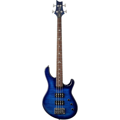 PRS SE Kingfisher Bass - Faded Blue Wrap Around Burst